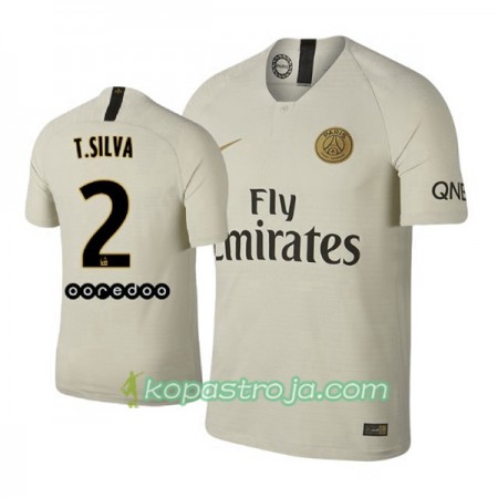 Billiga Fotbollströjor Paris Saint-Germain T. Silva 2 Borta tröja 2018/19 Kortärmad